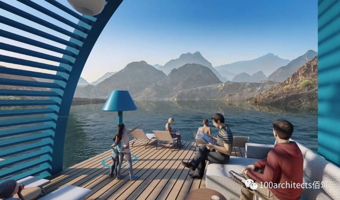 幻飘魔方泳池丨阿联酋阿布扎比丨佰筑建筑设计咨询(上海)有限公司-22