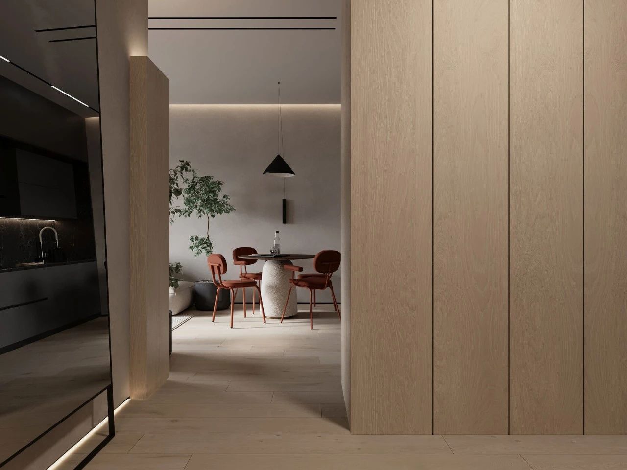 65㎡灰木色空间设计丨Spacetime studio-6