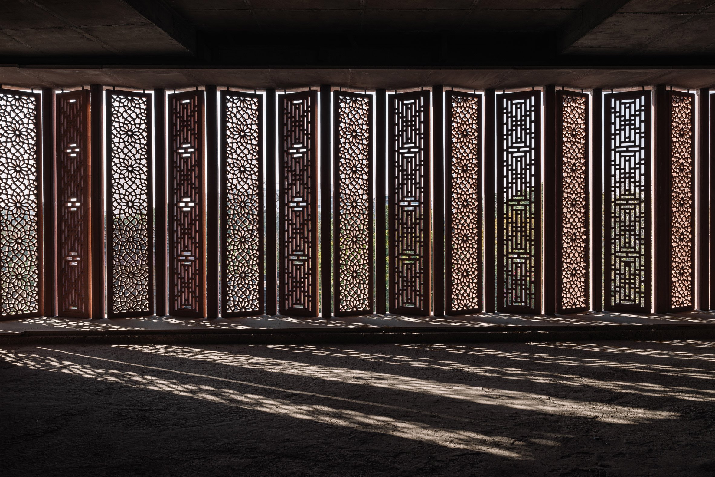 Studio Lotus wraps stone lattices around museum-cum-jewellery store in Jaipur-31