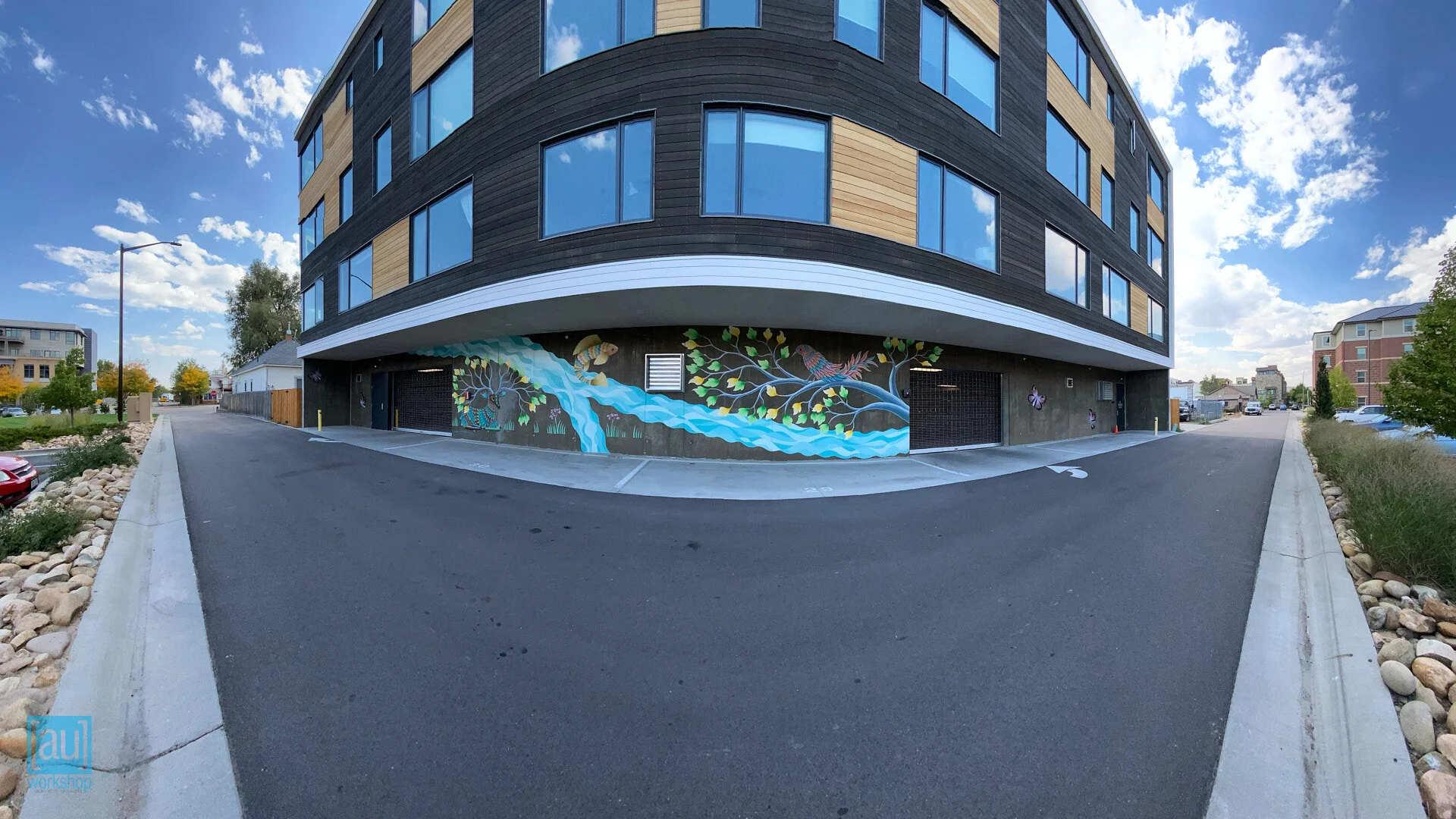 艺术的交融  境·界（这里The E·terior由于E·terior不是常规单词，E可能代表独特概念创造，terior类似interiorexterior词根有内外之意，结合A Confluence of Art整体艺术氛围，推测E·terior是营造独特概念境·界，和艺术的交融在主题上也匹配） -24