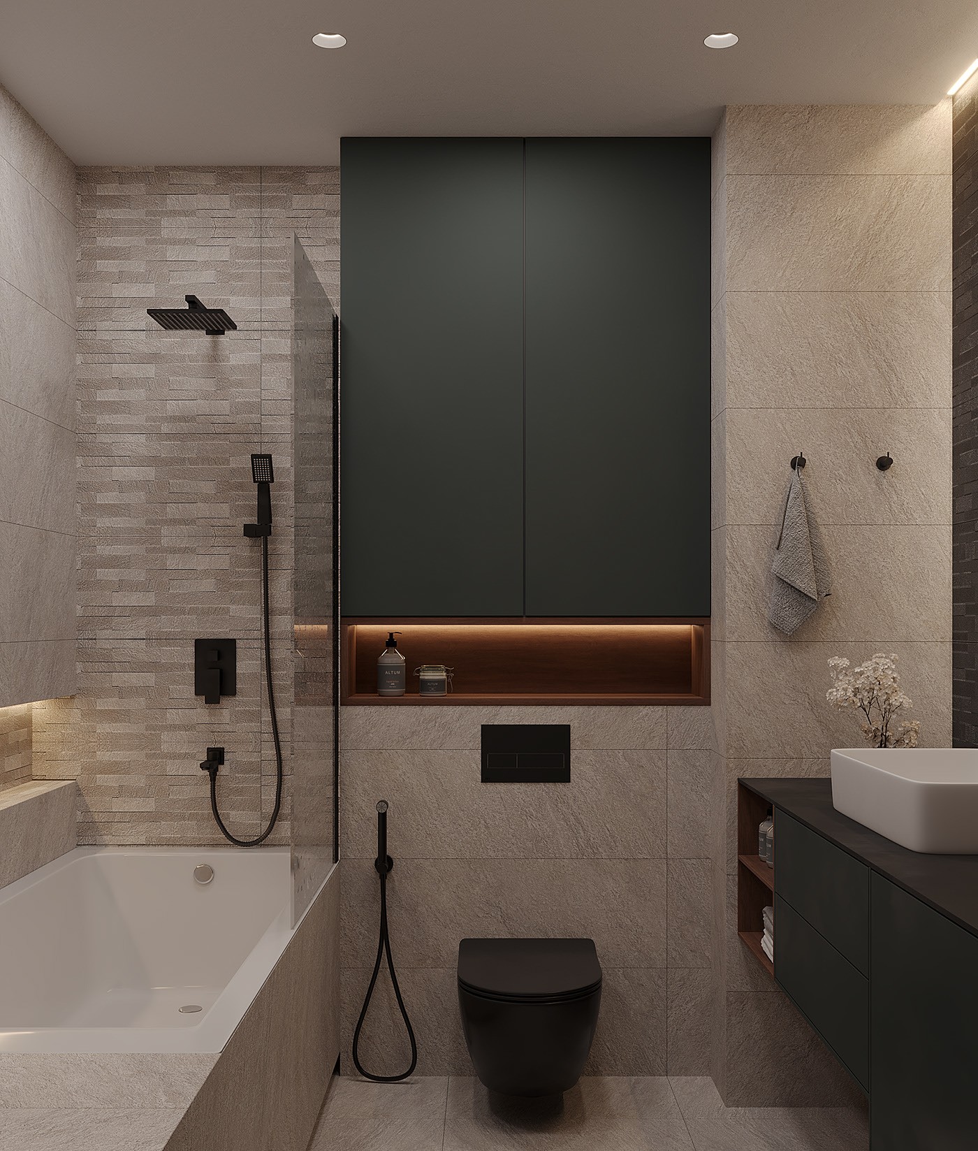 48㎡复式小空间公寓设计-15