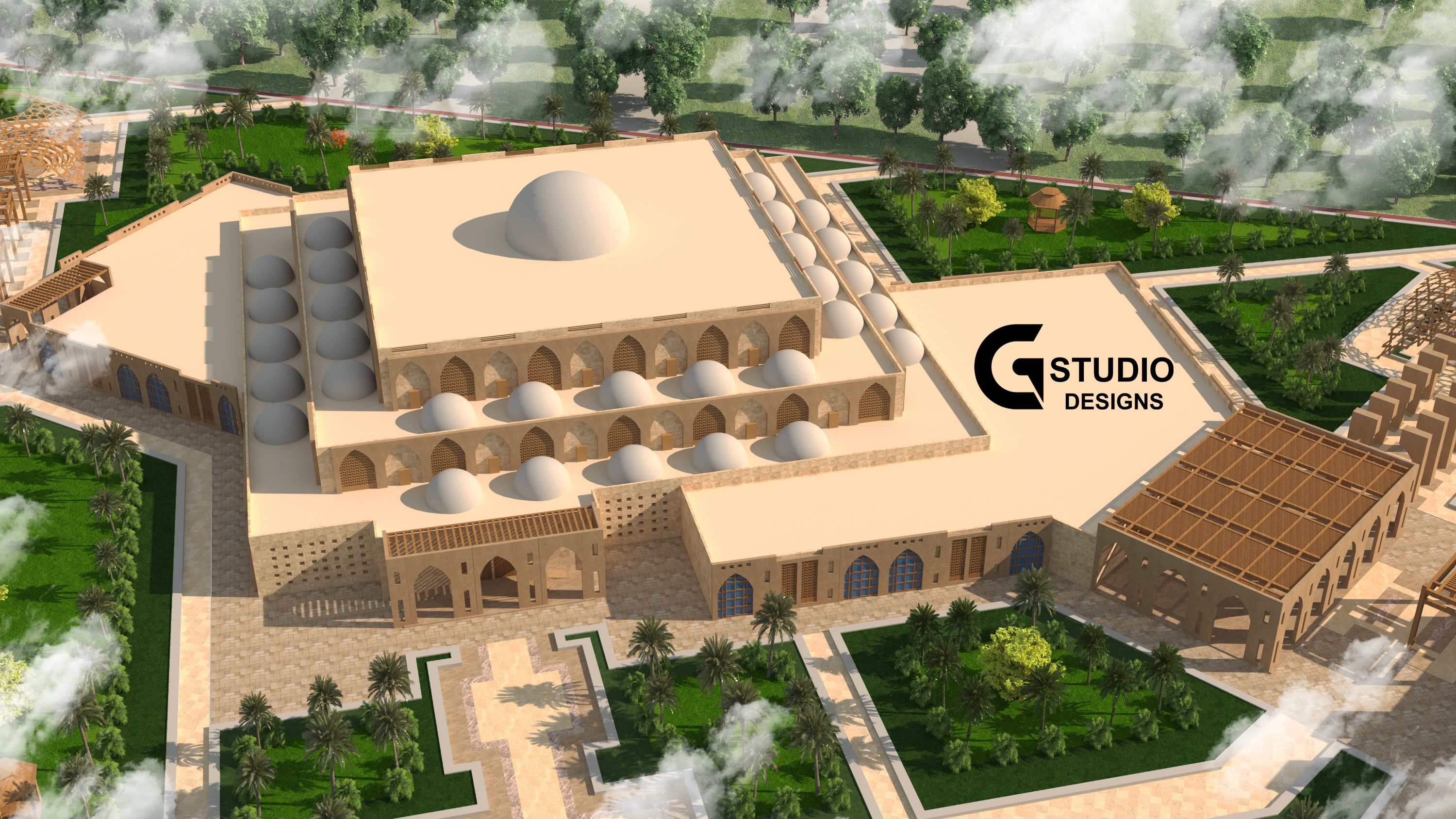 伊斯兰工艺中心（毕业设计）丨埃及丨PSG 工作室设计-9