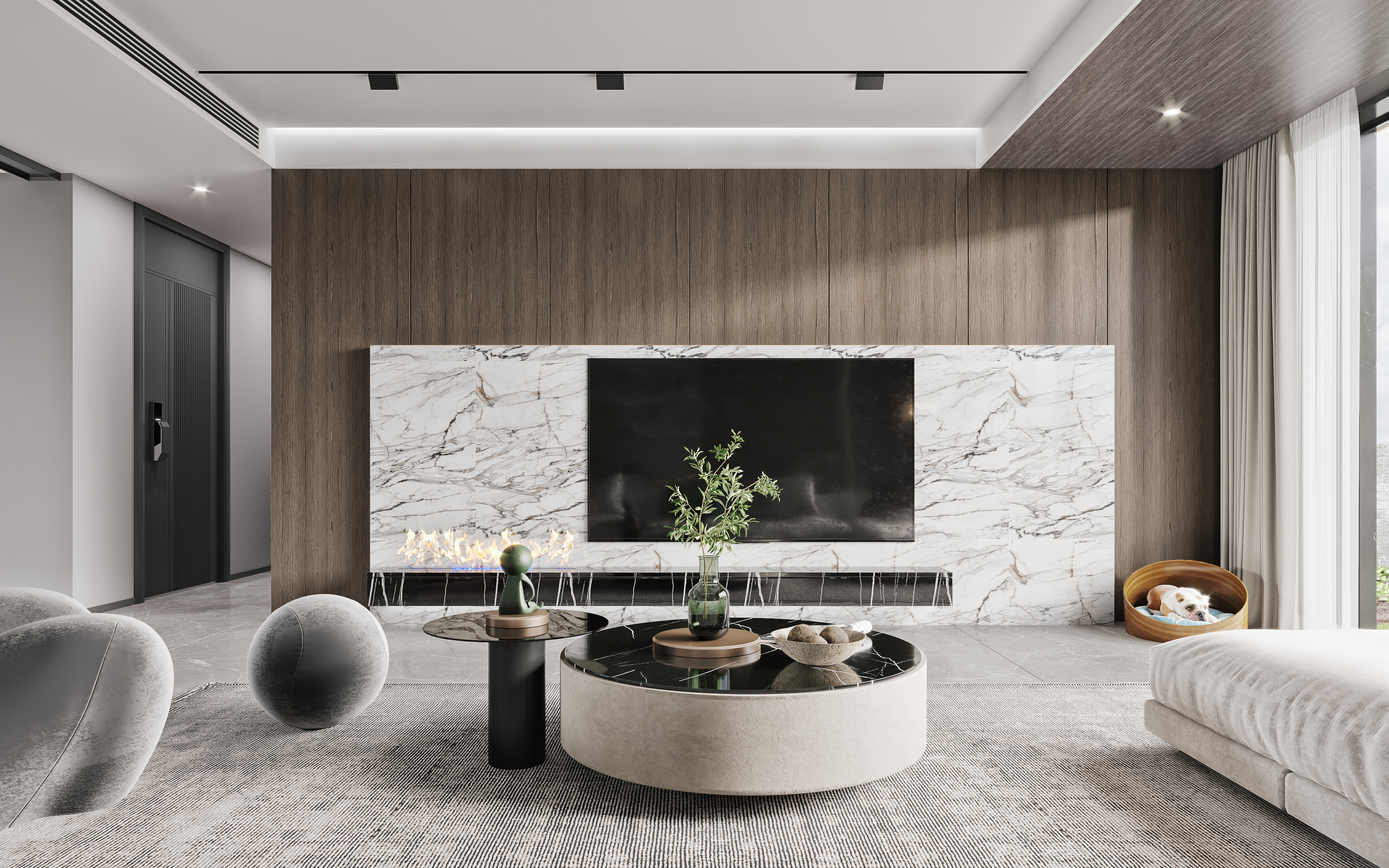 现代简约客餐厅-7