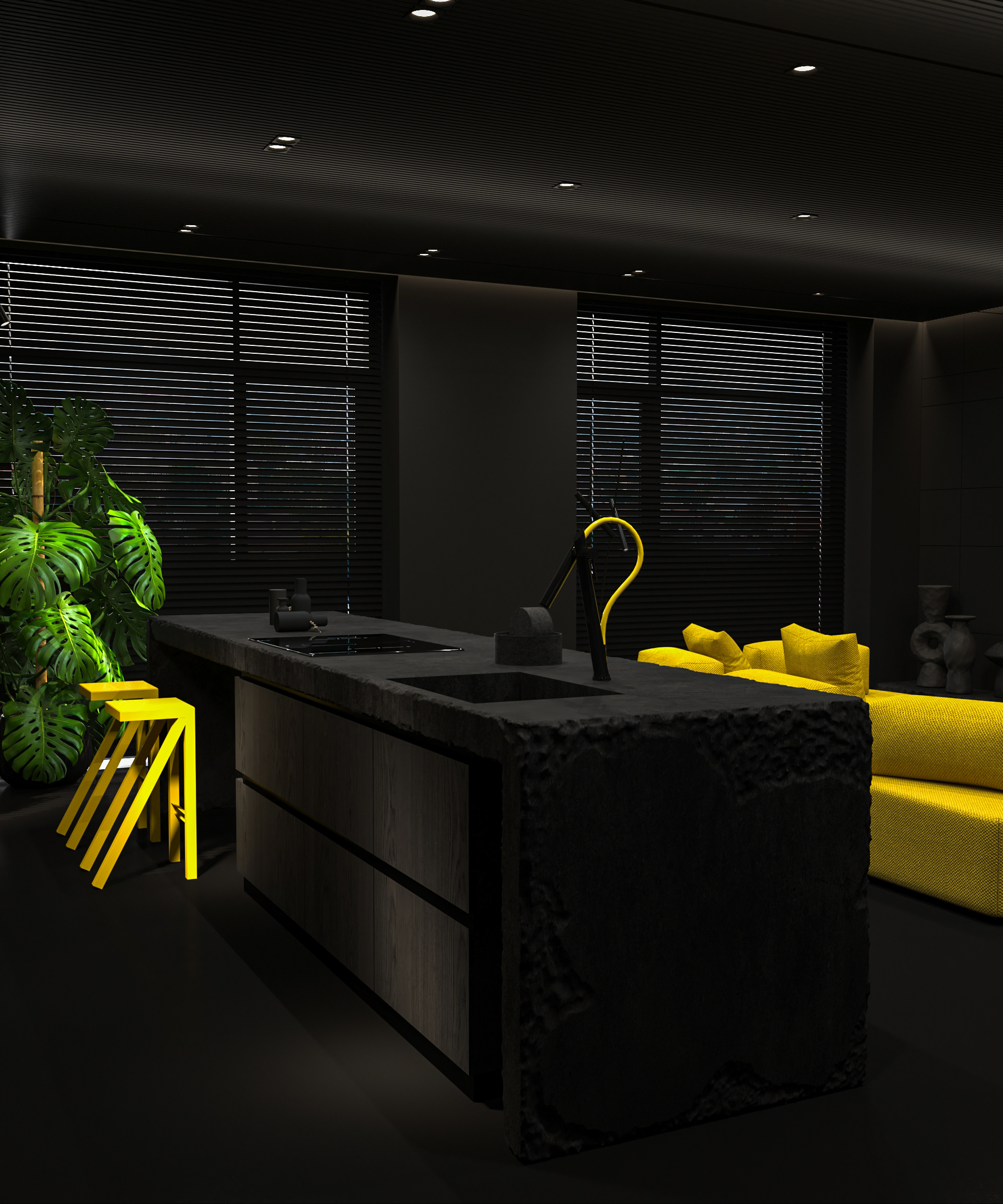 Eldfjall 私人住宅丨Guga Odikadze-27