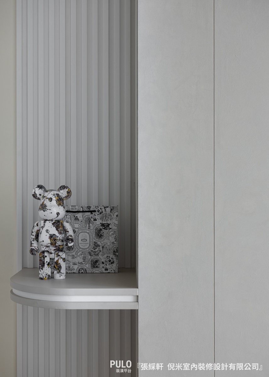 台中4层楼极简灰白色调透天居家装潢丨中国台中丨倪米室内装修设计有限公司-62