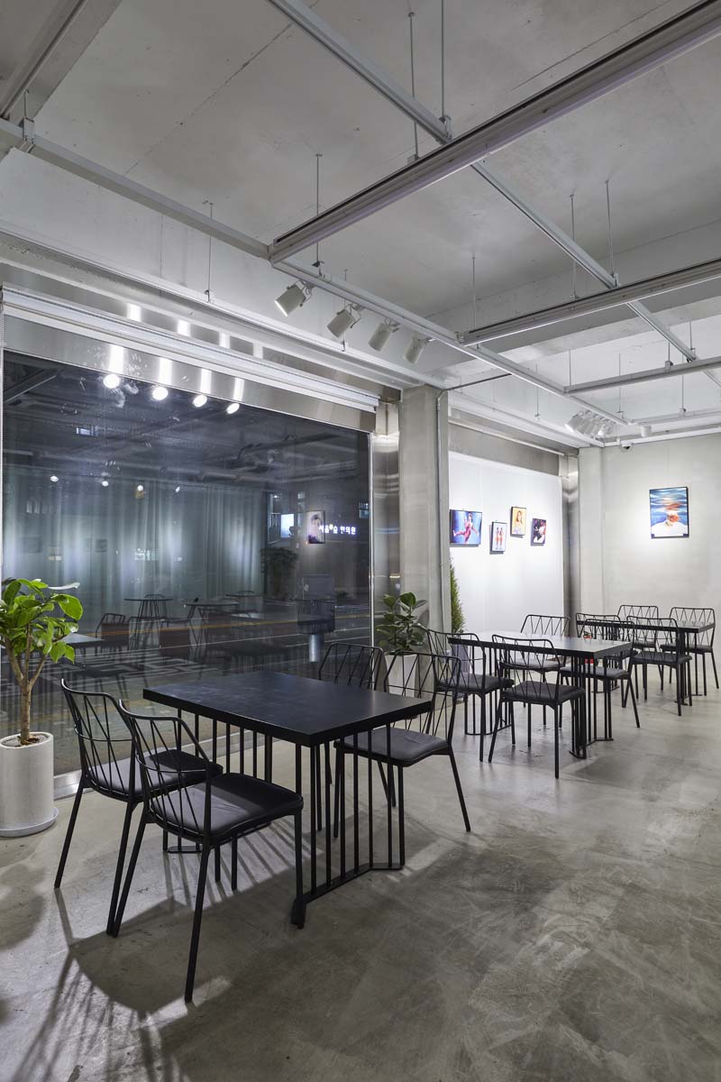 现代简约风 50 平咖啡厅&工作室&画廊设计-8