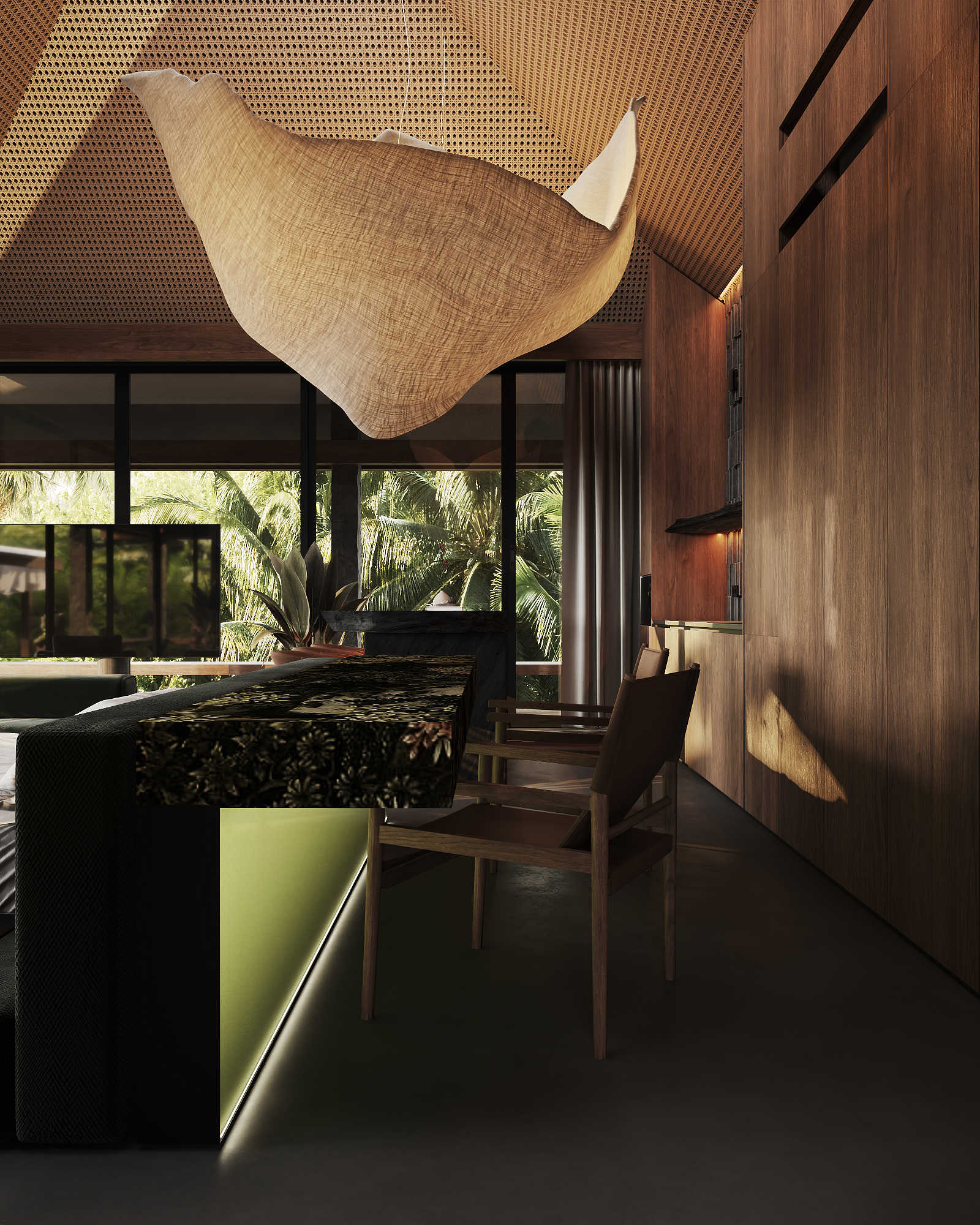 时尚的丛林别墅丨IndonesiaBali丨Bodes studio-11