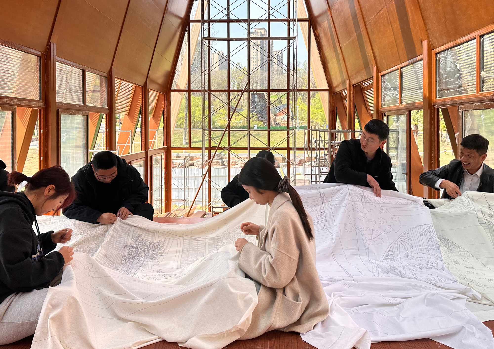 知识殿堂丨中国信阳丨Christoph Hesse Architects-41