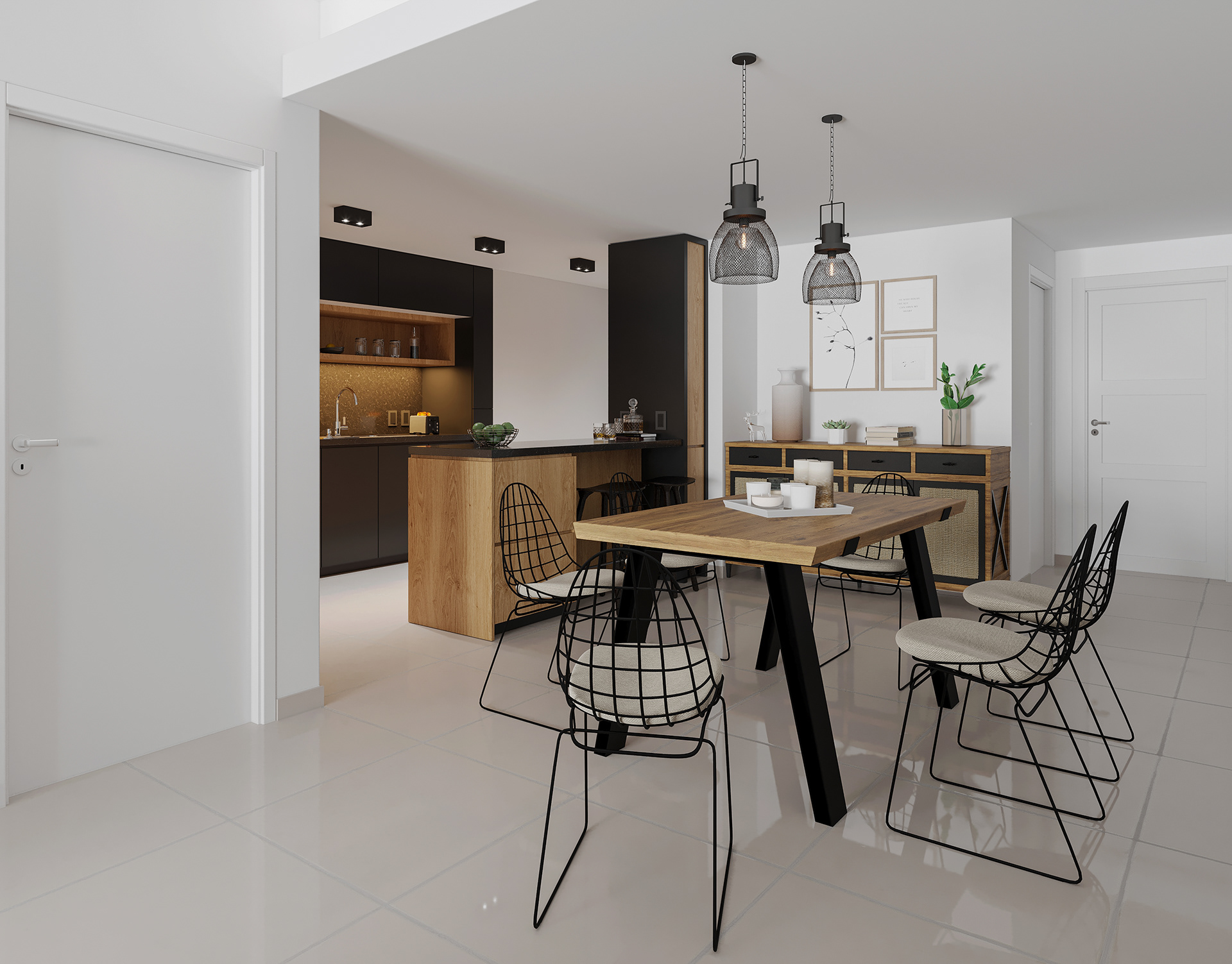 Renders Interiores y Exteriores V.A-2