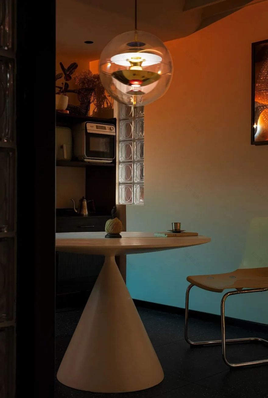 新中式与Art Deco混搭住宅设计丨麻吉空间设计-33