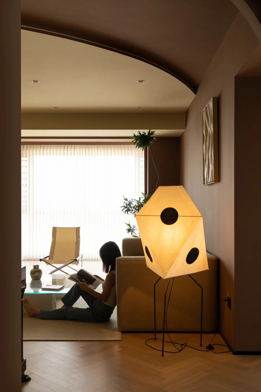 波浪线条的浪漫婚房设计丨中国惠州丨弥尔设计 MIR STUDIO-29