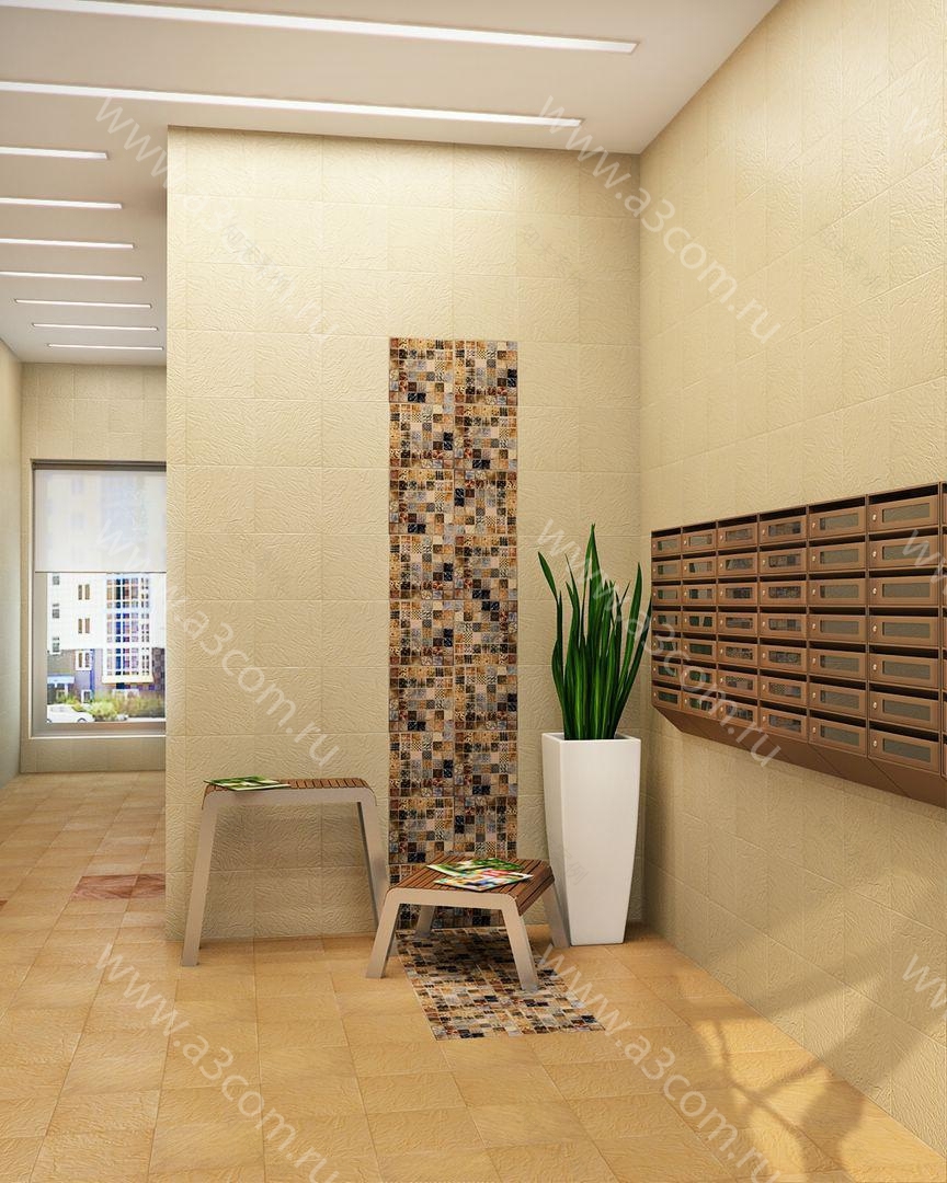 Дизайн проект лобби, вестибюлей и мест общественного пользования от Атриком-1