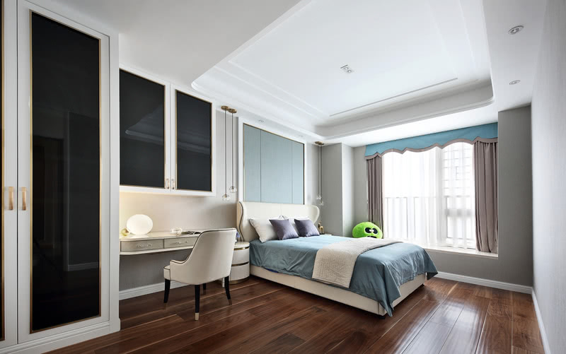 深圳宝安中心373m²现代简约法式风格家居设计-18