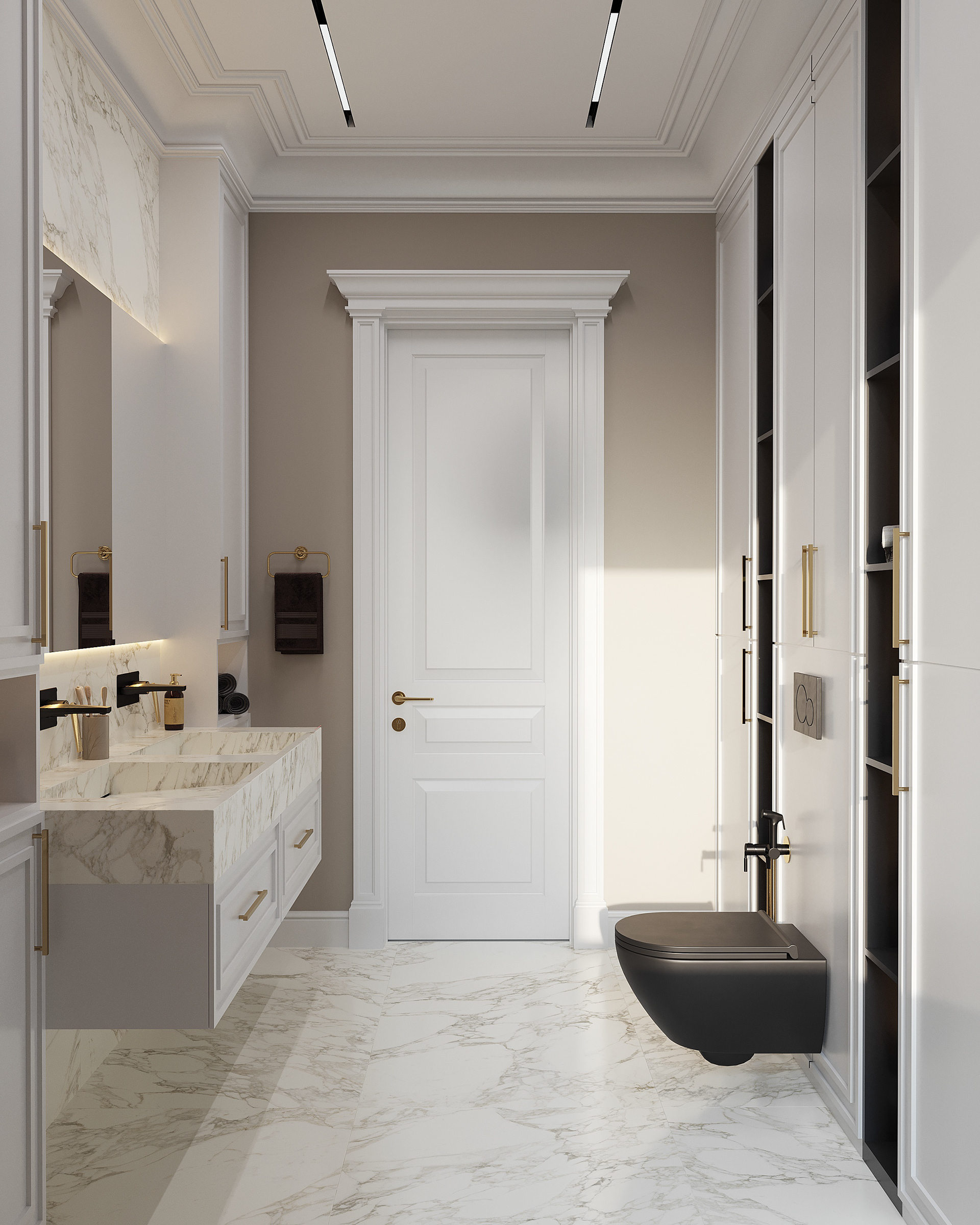 雅罗斯拉夫尔新古典主义别墅丨俄罗斯莫斯科丨WHITE SKILL STUDIO-38