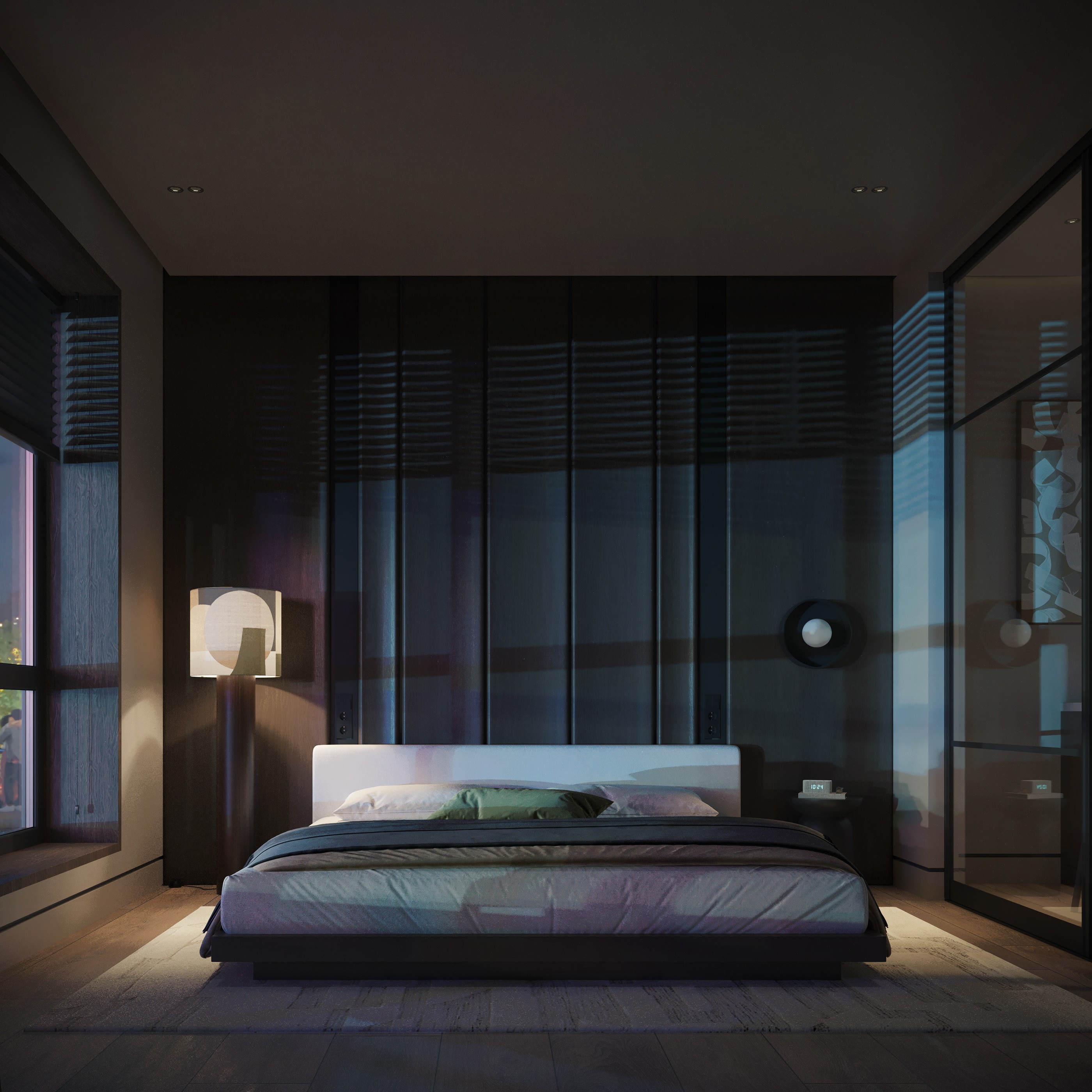 高级灰调 空间设计！-12