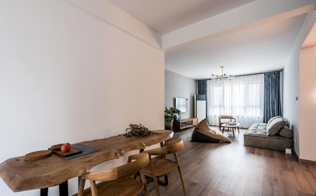 融禾设计丨北欧风格平层单身女性公寓,自然舒适,功能齐全-23