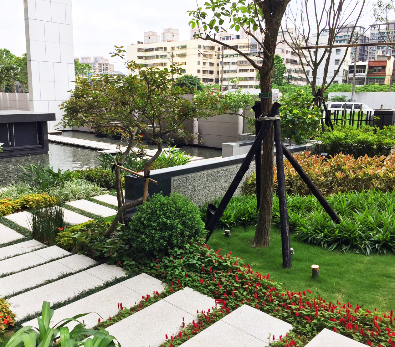 「深耕十期」中庭住宅景观设计丨中国台湾丨朱腾惠建筑师事务所-5