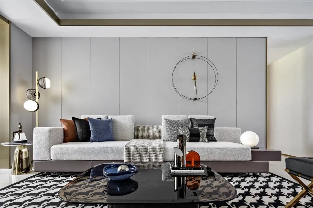 恒丰理想城 124 户型样板间 | 现代都市轻奢生活空间-19