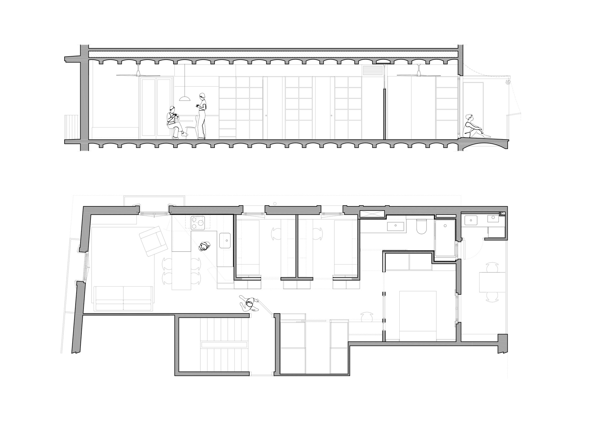 格拉西亚的房屋翻新丨西班牙巴塞罗那丨Parramon + Tahull Arquitectes-21