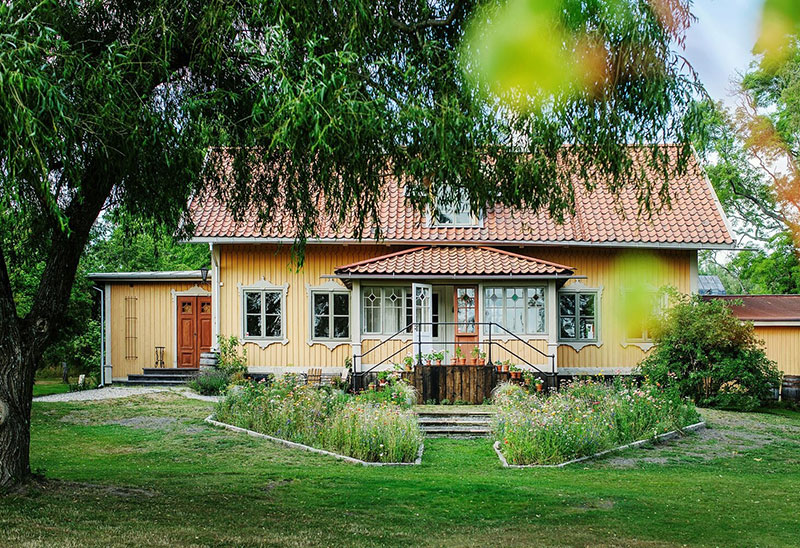 瑞典百年乡村古宅的温馨魅力-13