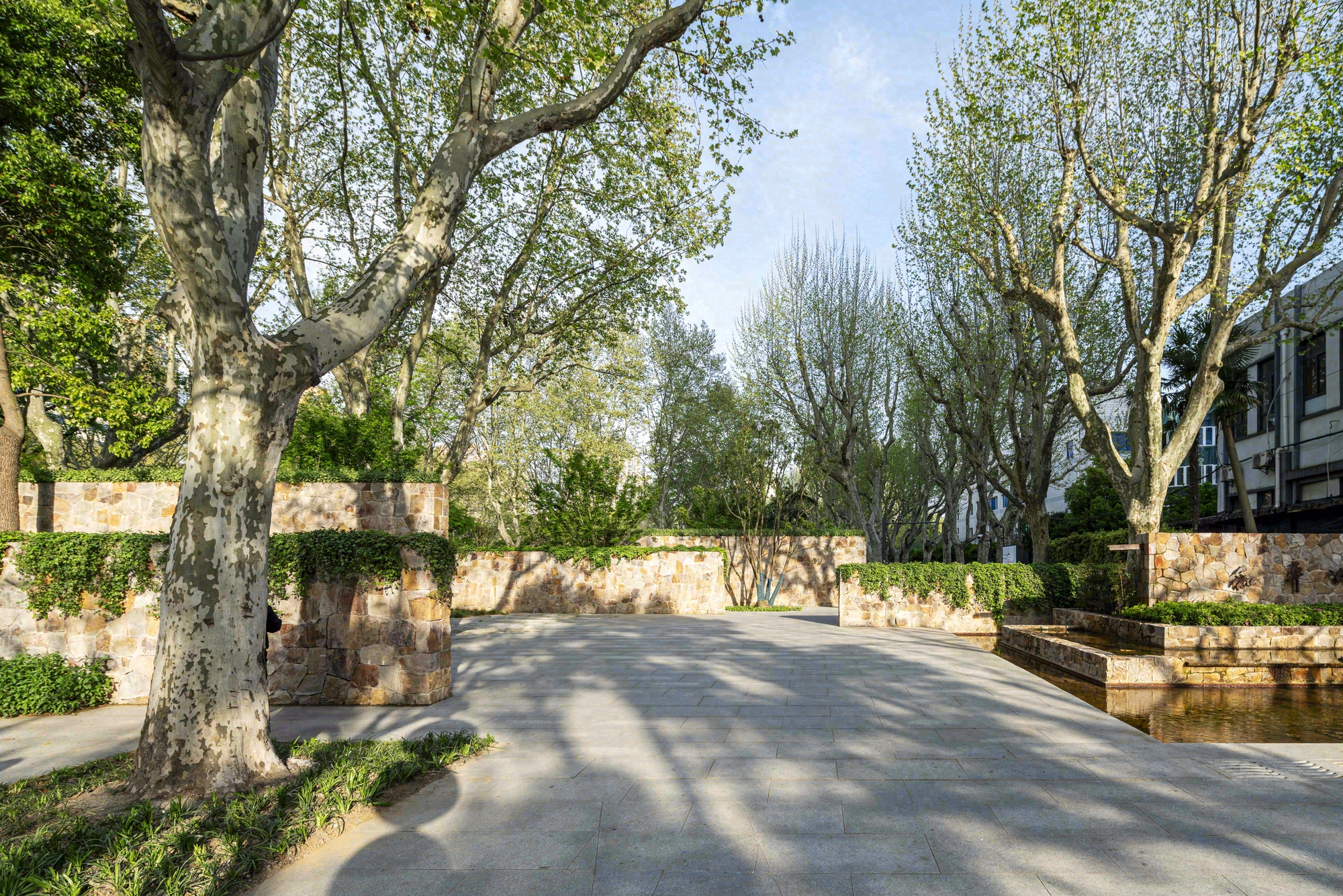 和平公园六号门改造丨中国上海丨Atelier Z+-36