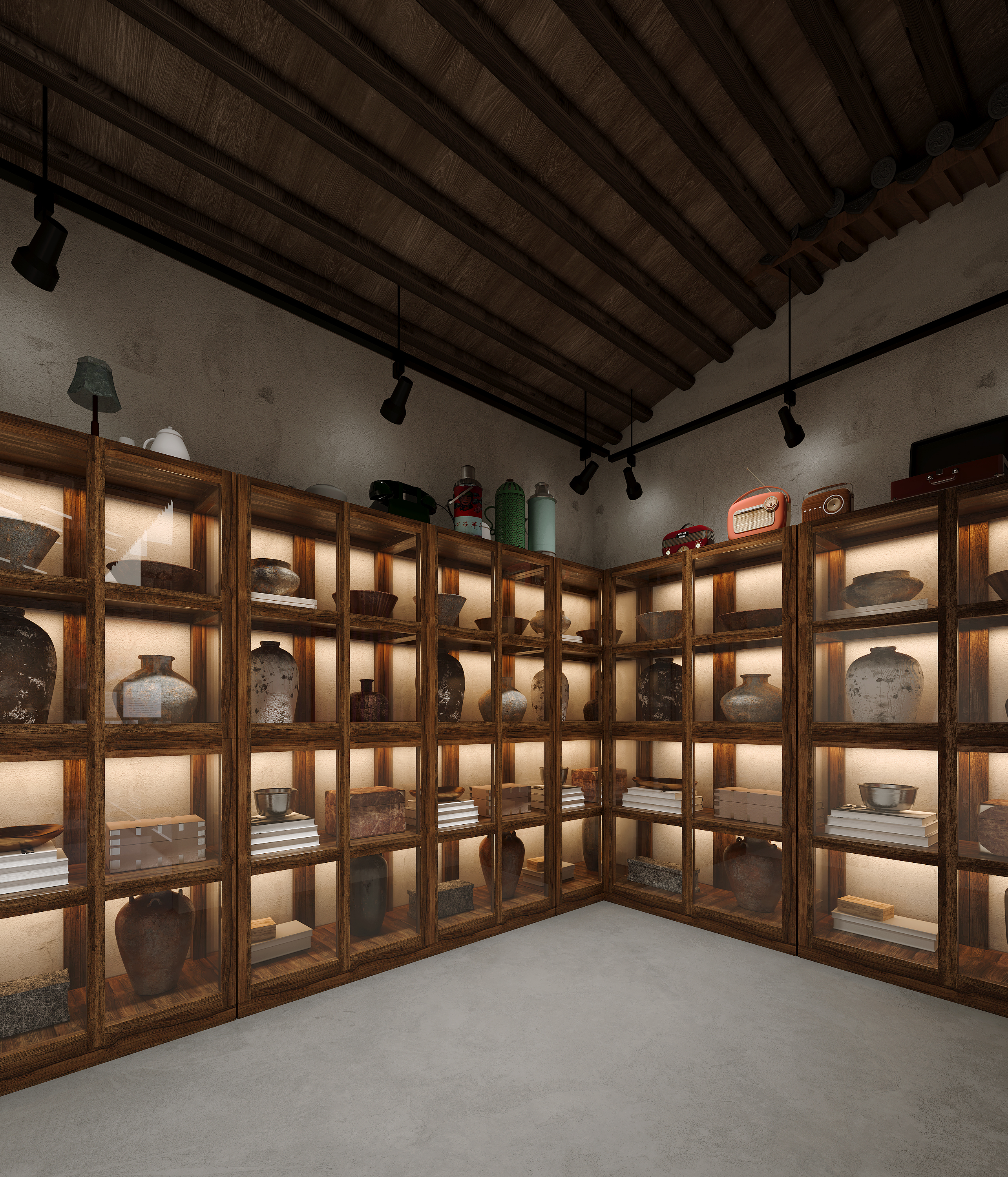 文化展厅效果图 -3