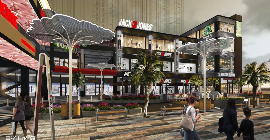 吕道伟操刀海口桫椤湾商业街 | 室内设计的新高峰-8