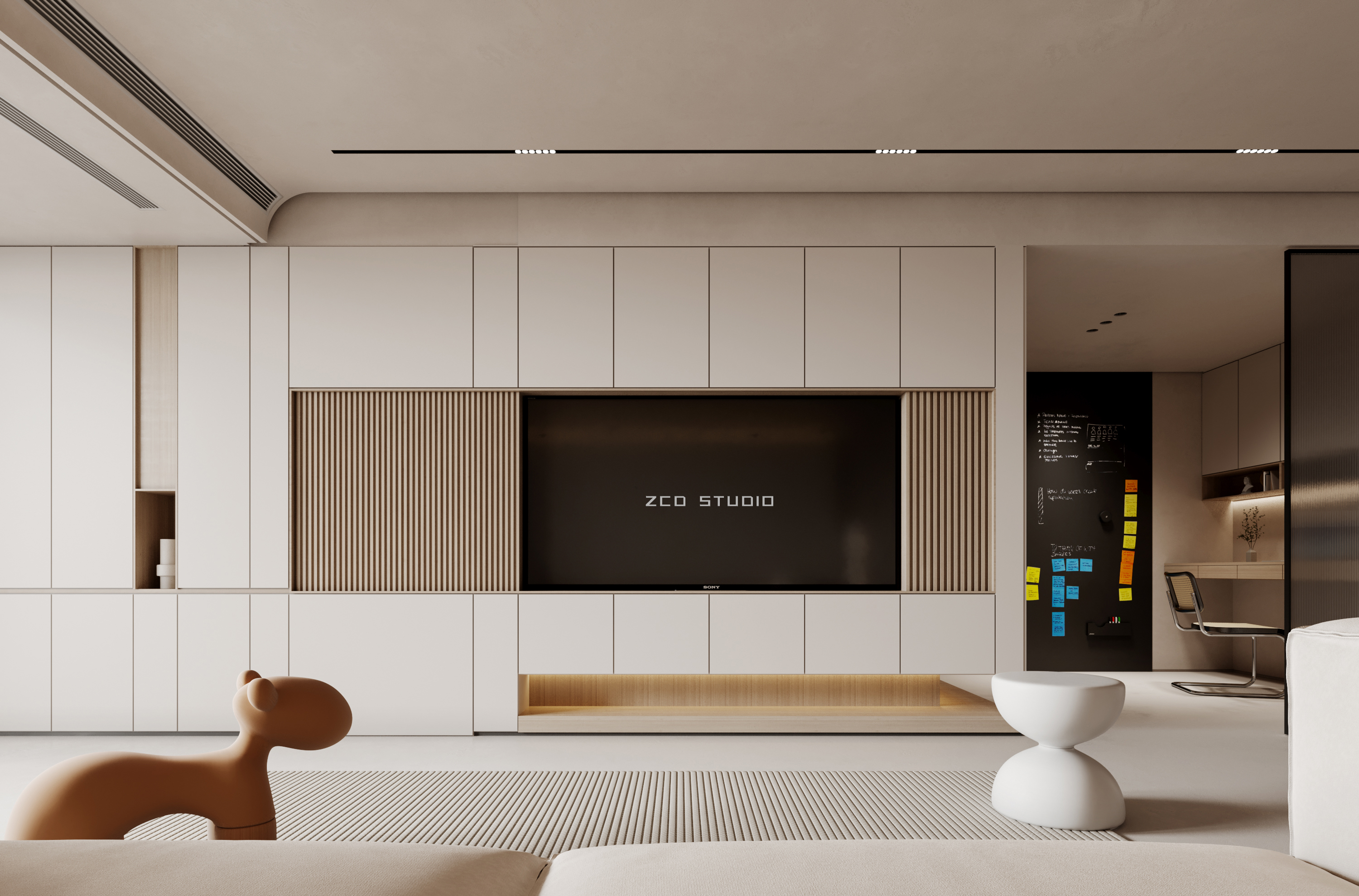 融合自然元素的 3Dmax CR5.2 室内设计案例-5