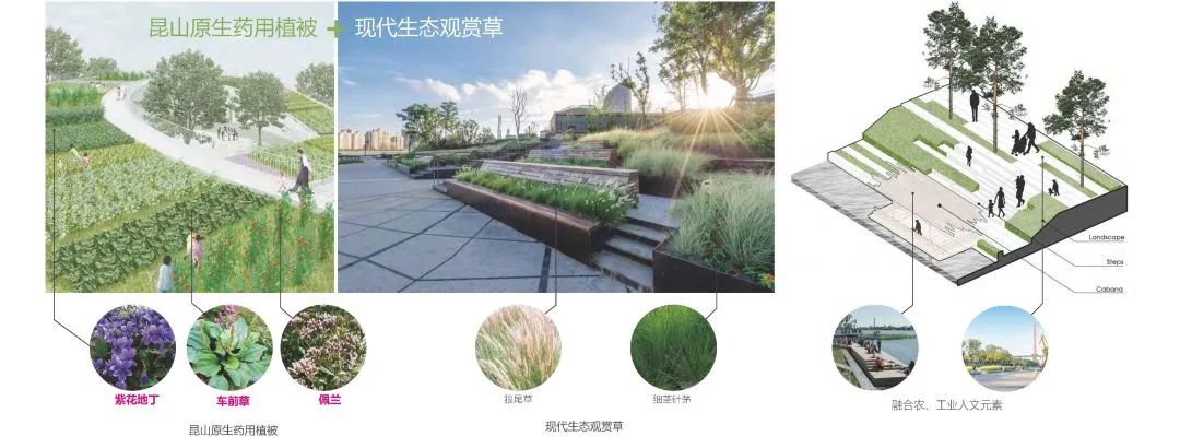 张家港河生态廊道设计丨中国江苏-51