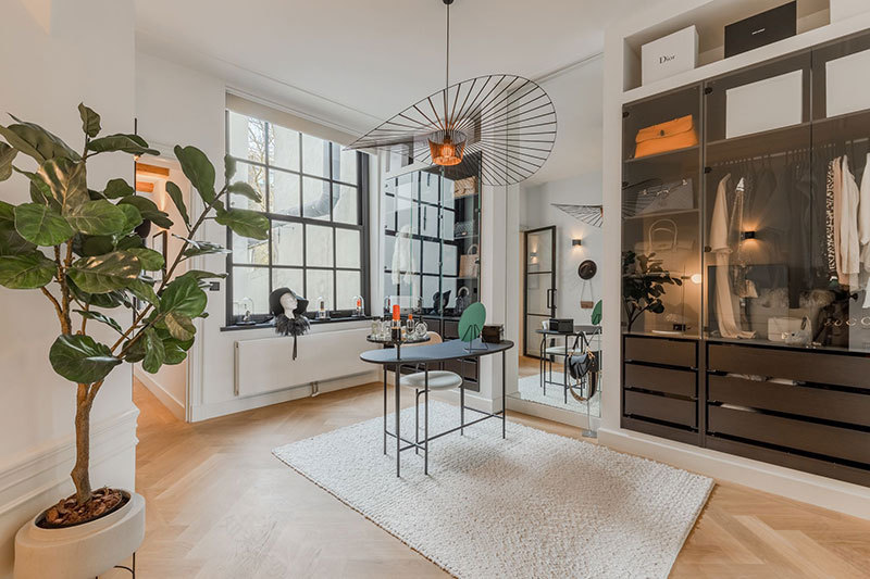 阿姆斯特丹 17 世纪独特运河房里的时尚斯堪的纳维亚公寓-24