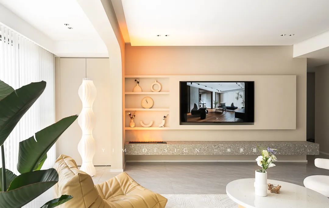 120㎡轻奶油暖意家丨YIM DESIGN-2