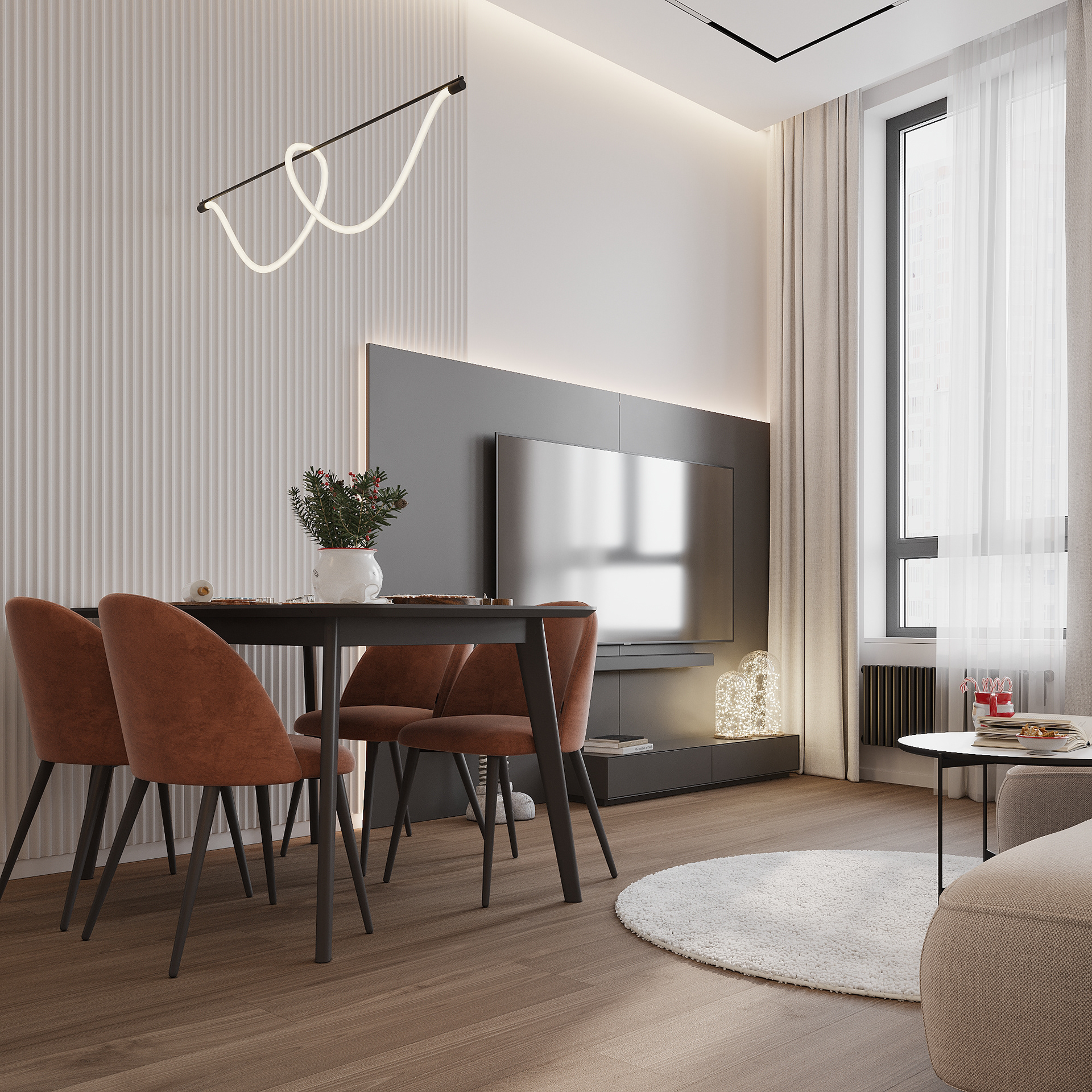 ZHK "Wings" 公寓室内设计丨乌克兰哈尔科夫-11