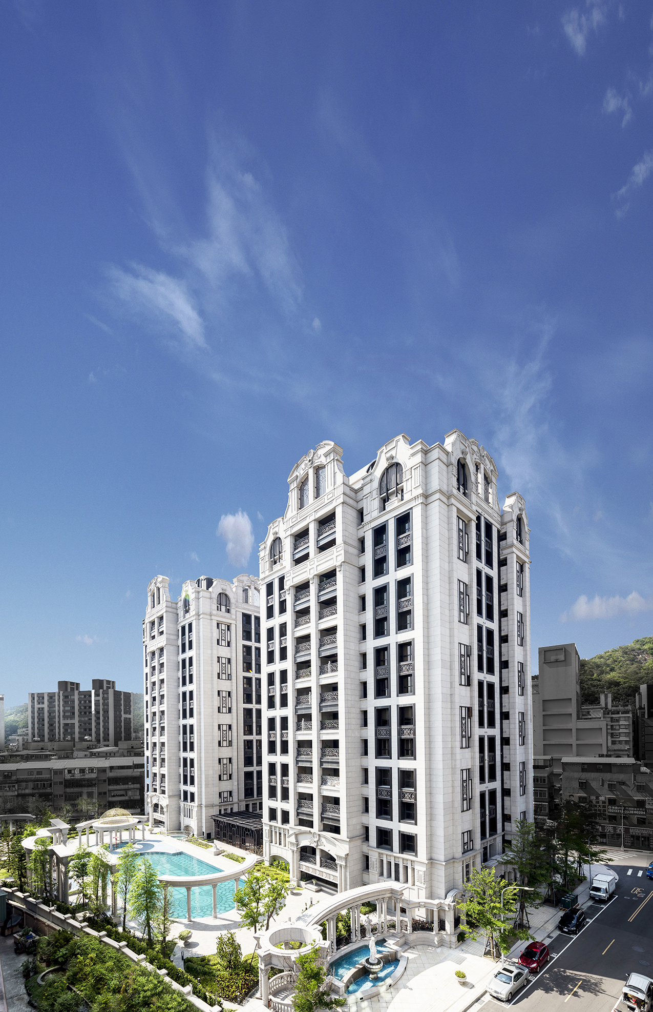 「赫里翁」中庭住宅景观设计丨中国台北丨陈廷杰建筑师事务所-1