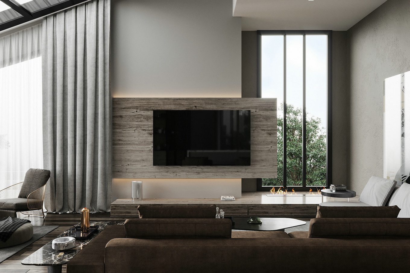 精致而舒适的现代居所-1