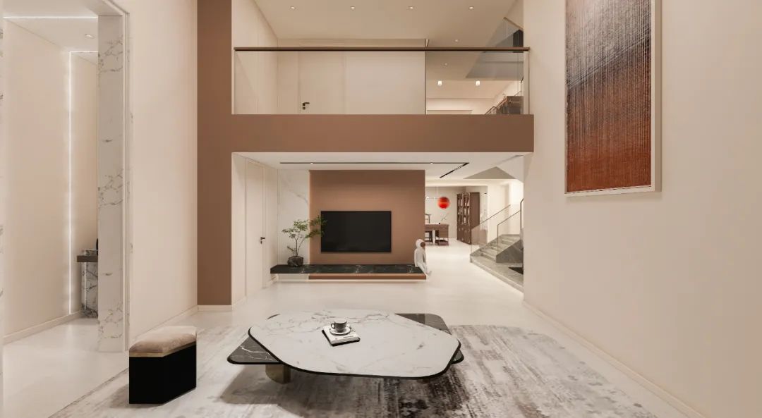 天津吾悦华府 420㎡东方时尚宅院丨中国天津丨末那识设计-25