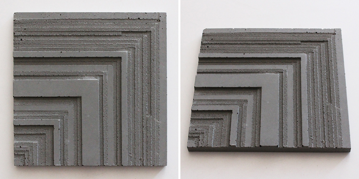 创意混凝土 relief 瓷砖 | 自然或釉面可选-11