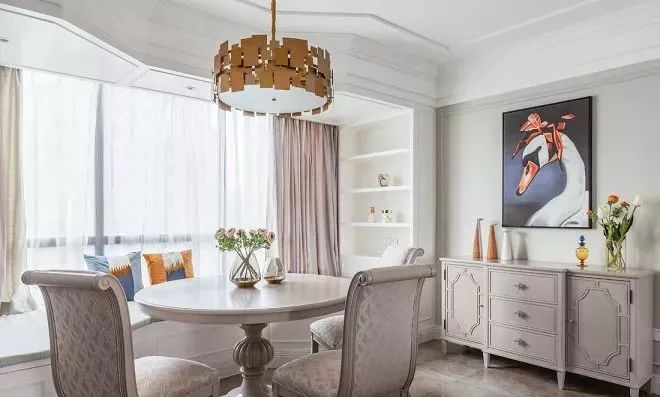 简约美式+浅色调，打造粉粉的温馨小家-25