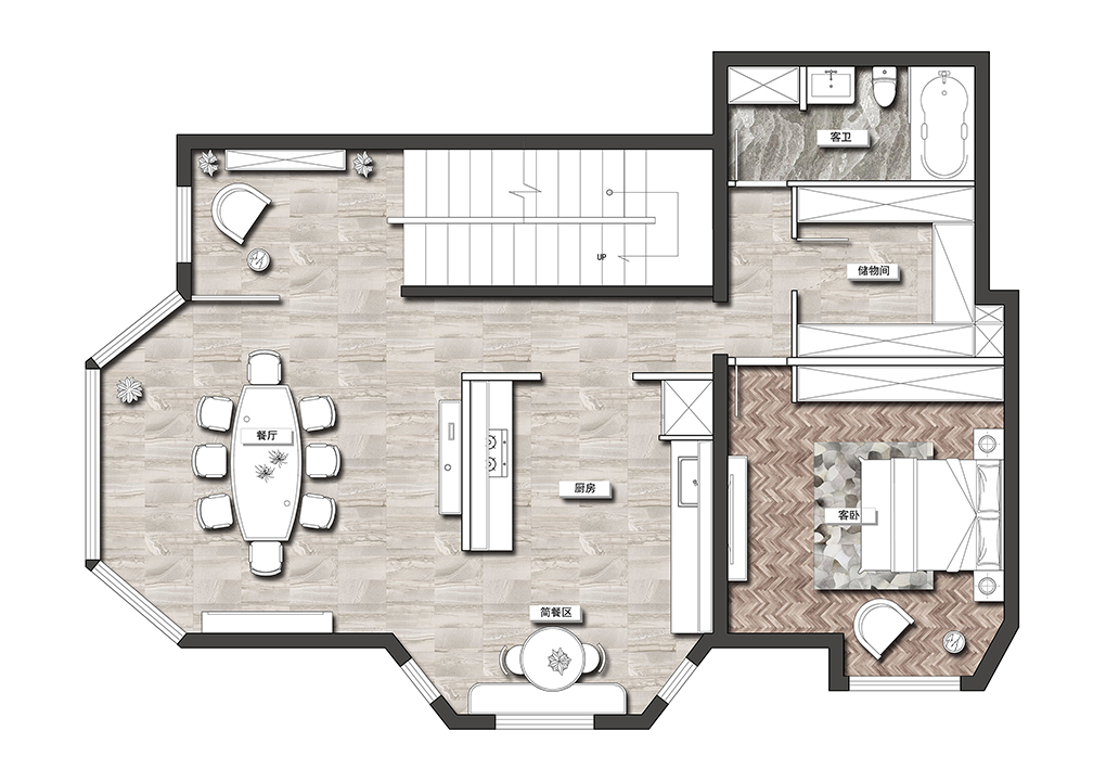 上海法式老宅的浪漫时光——80 后珠宝设计师的 400㎡优雅空间-63