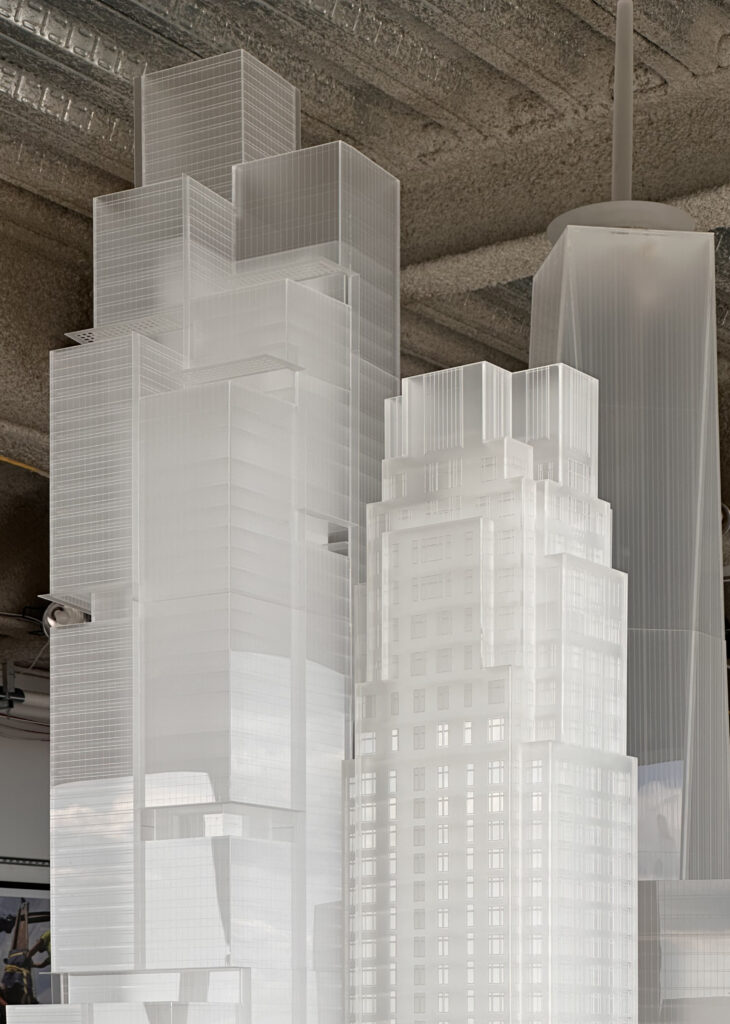 Silverstein Properties Unveils Scale Models of 2 and 5 World Trade Center Skyscrapers in Financial District, Manhattan - New York YIMBY-28