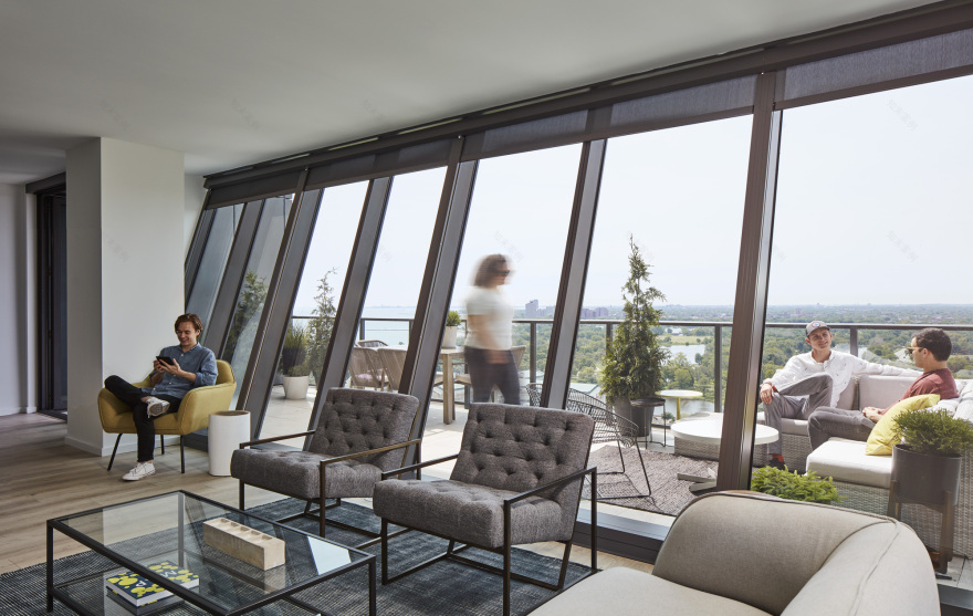 太阳能雕刻住宅塔 · Solstice in the Park丨美国芝加哥丨Studio Gang-1