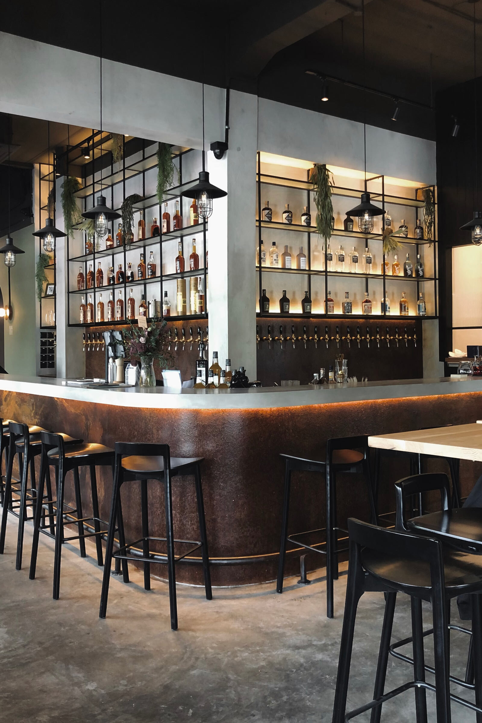 Interior Design Singapore - American Taproom Bar — Design Anthology-12