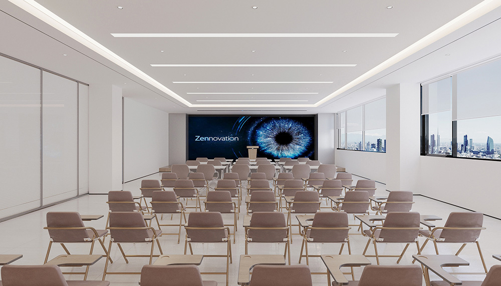 几何韵律,无界新生:云众动力办公空间丨中国福州丨DOBEST杜贝品牌设计（广州）-16