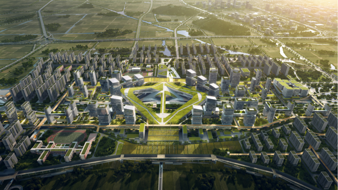 双铁上盖区域TOD综合开发建筑概念方案-19