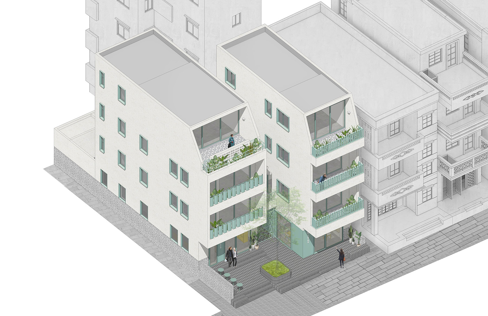 南头古城双子楼改造丨中国深圳丨一十一建筑-58