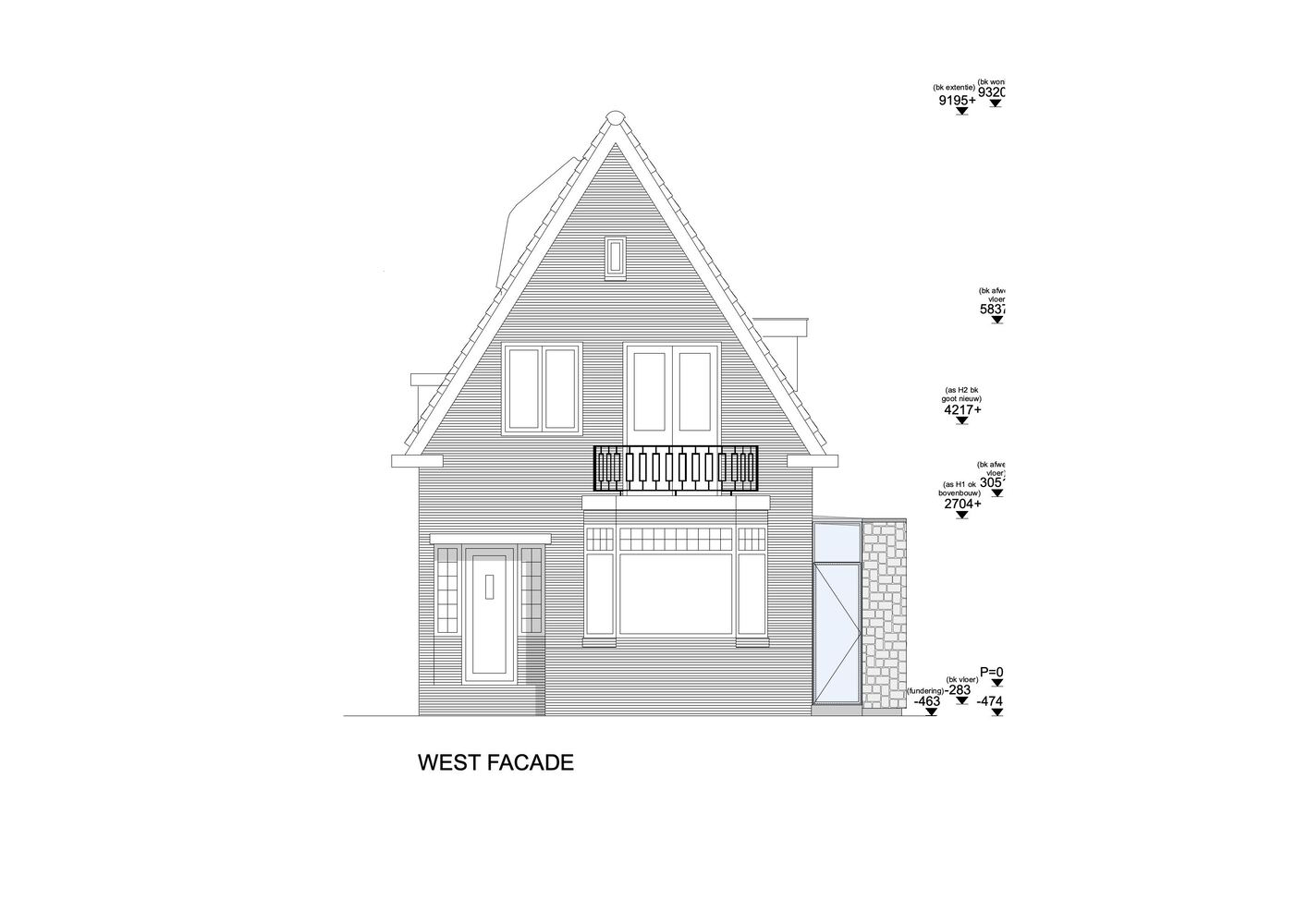 荷兰 KDW 199 房屋扩建丨CUBE Architecten-42