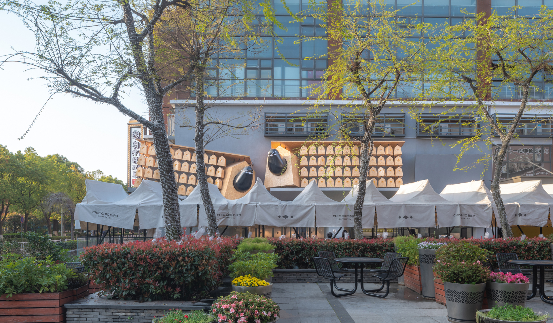 吱丘制面所+咖啡ChicChicBird丨中国武汉丨华中科技大学建规学院+青·微舍（武汉）工作室-51