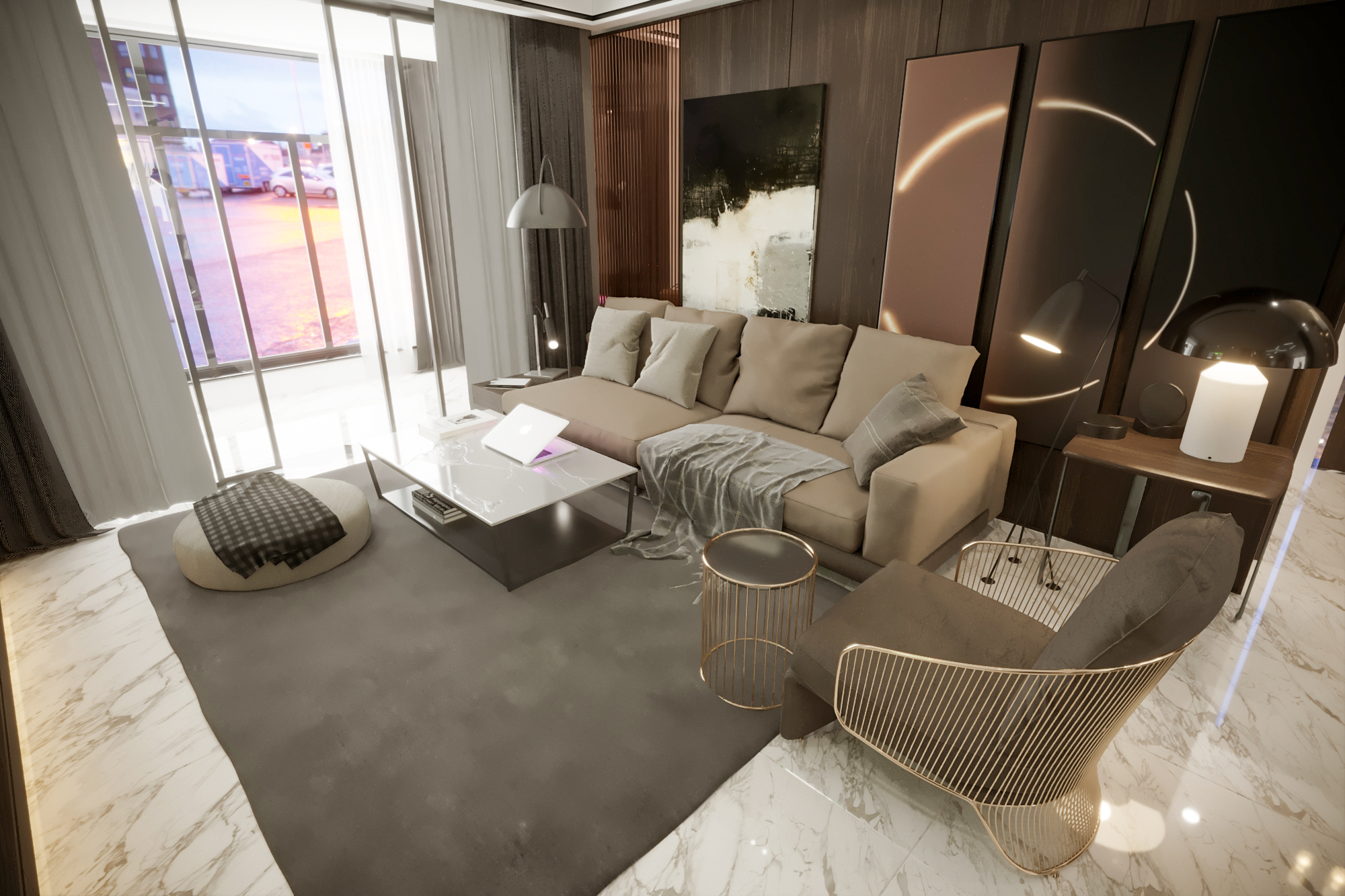 Living & Dinner Modern-1