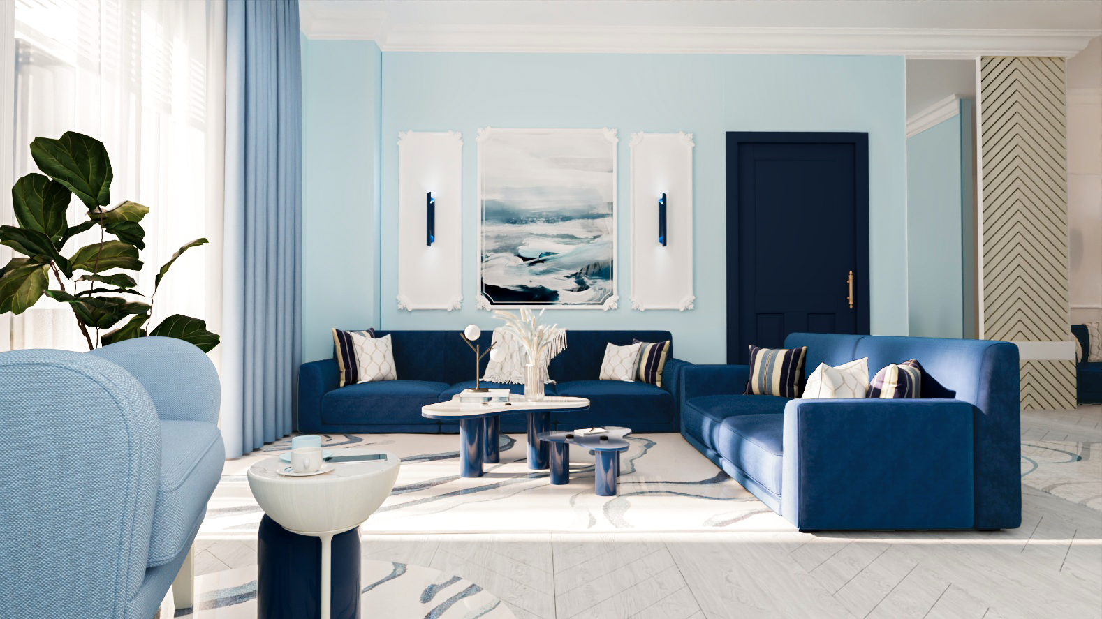 Costal Living Room-0