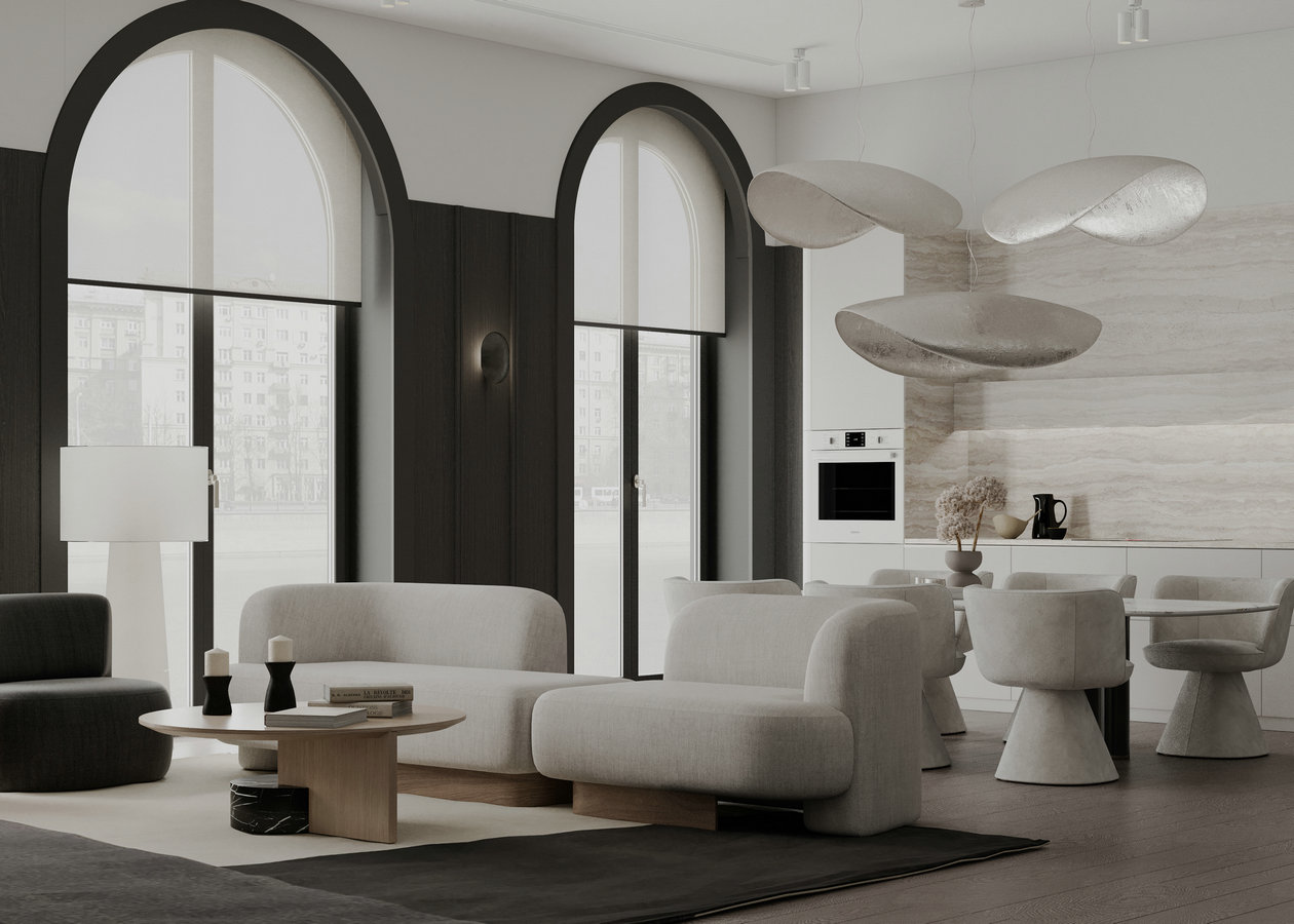 中性色系公寓设计-2