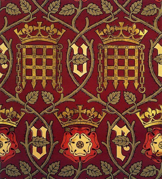 Пьюджин, английская неоготика – 40 фото интерьеров -144